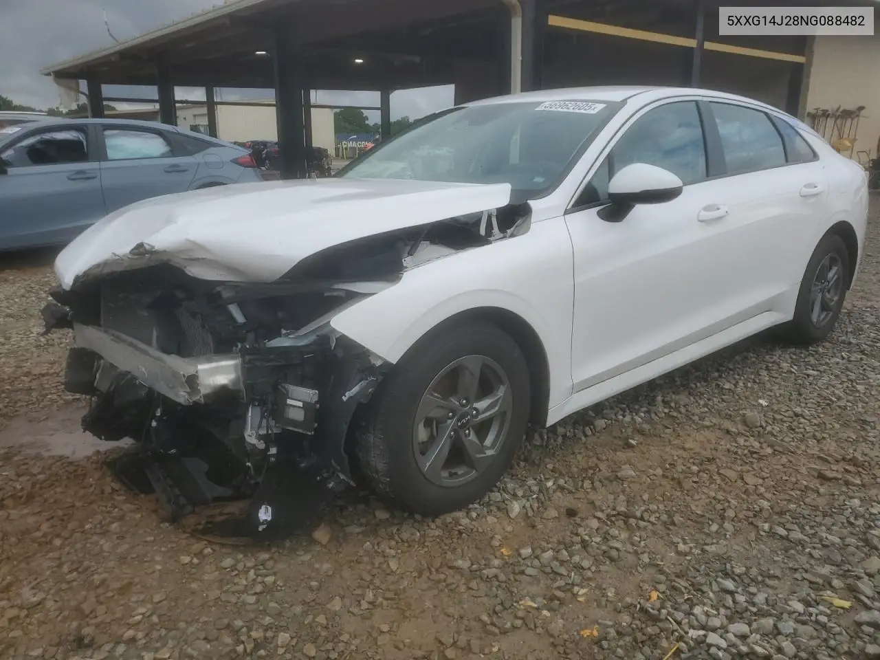 2022 Kia K5 Lxs VIN: 5XXG14J28NG088482 Lot: 56962605