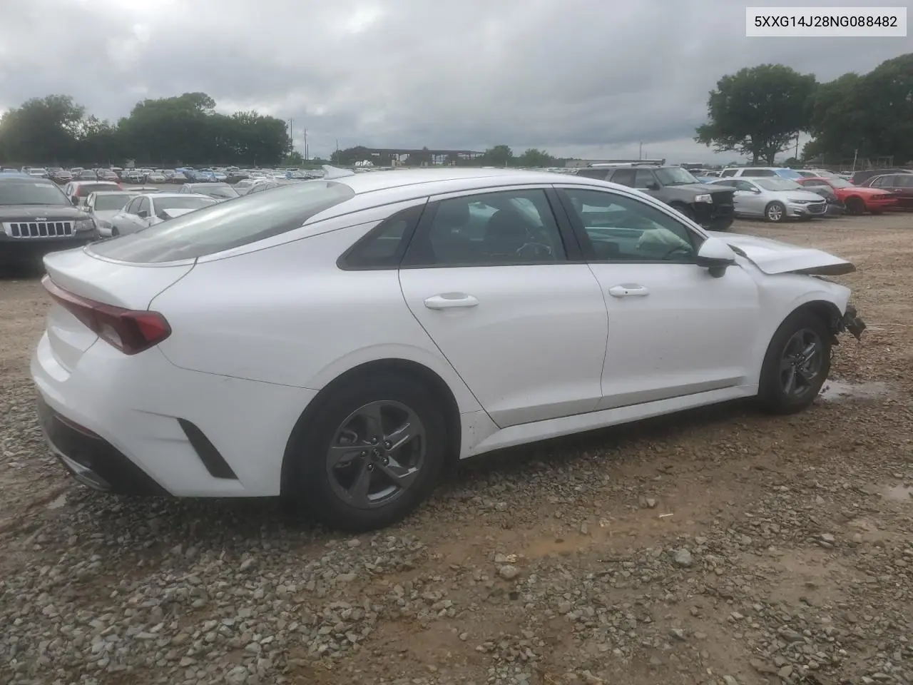 2022 Kia K5 Lxs VIN: 5XXG14J28NG088482 Lot: 56962605