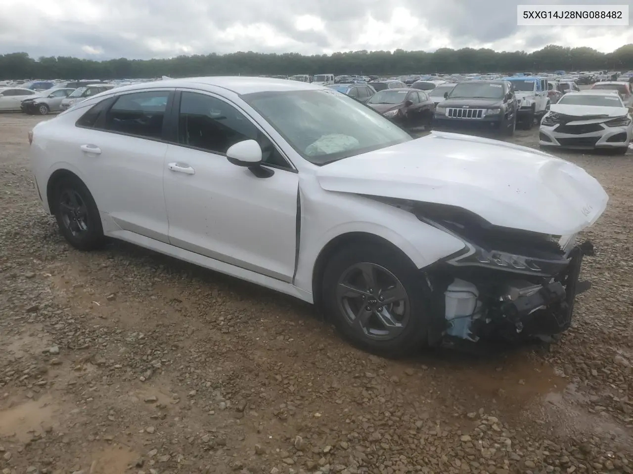 2022 Kia K5 Lxs VIN: 5XXG14J28NG088482 Lot: 56962605