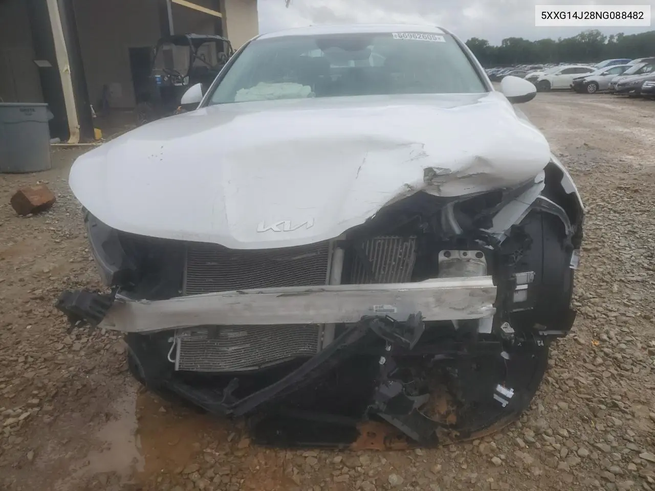 2022 Kia K5 Lxs VIN: 5XXG14J28NG088482 Lot: 56962605
