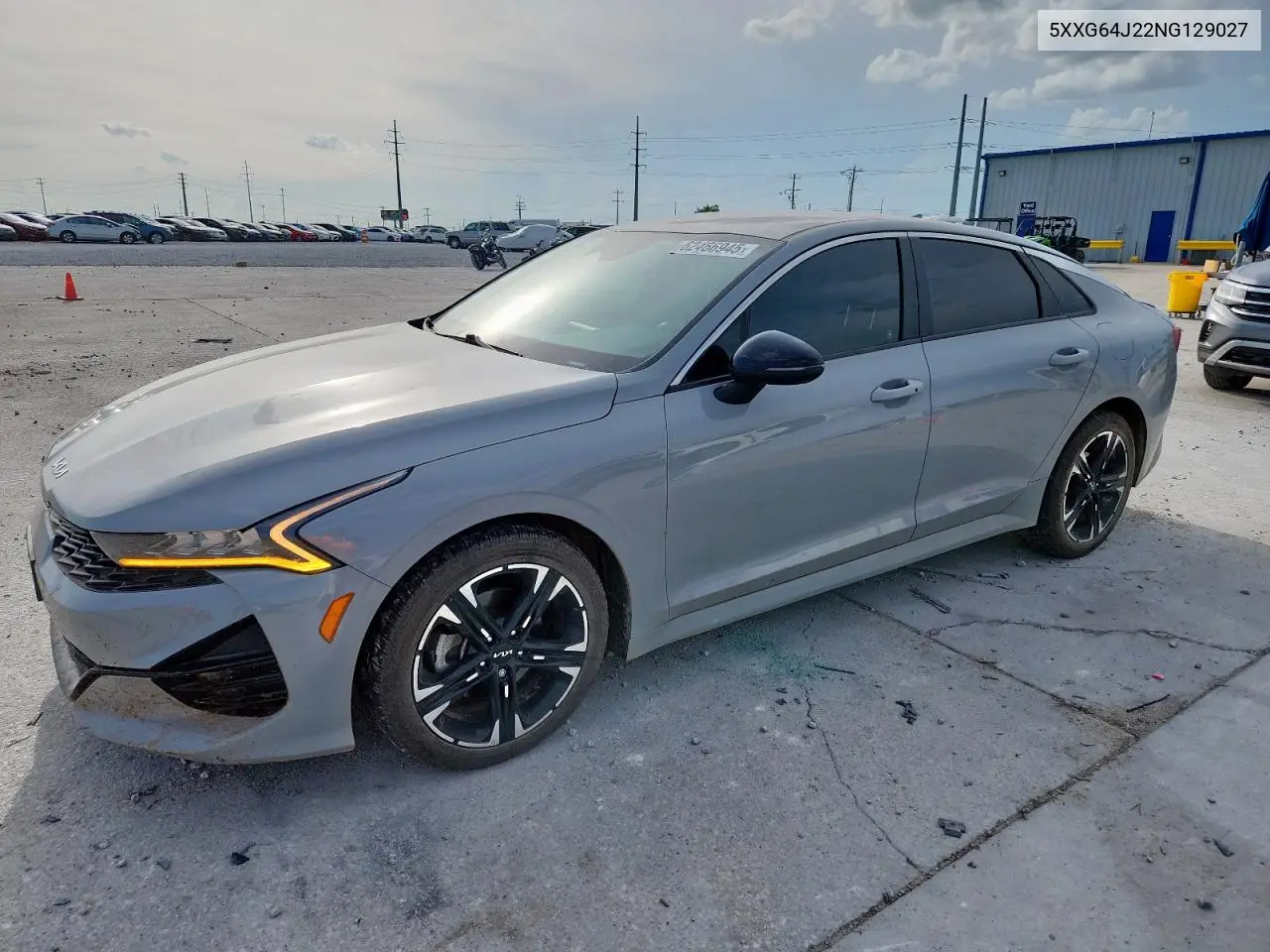 2022 Kia K5 Gt Line VIN: 5XXG64J22NG129027 Lot: 62466945