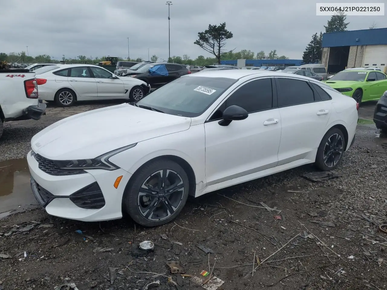 2023 Kia K5 Gt Line VIN: 5XXG64J21PG221250 Lot: 56735595