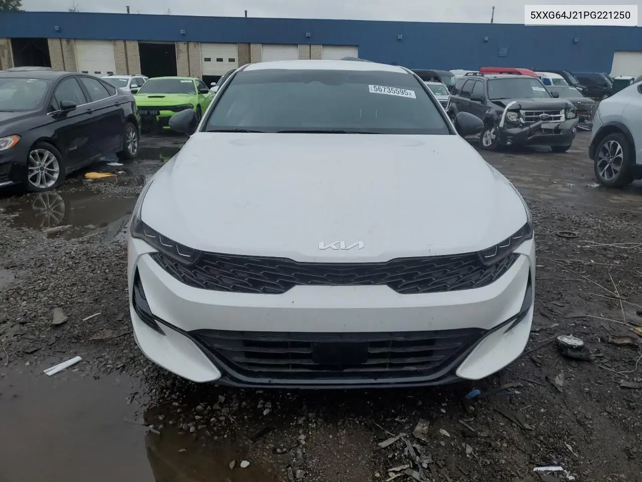 2023 Kia K5 Gt Line VIN: 5XXG64J21PG221250 Lot: 56735595