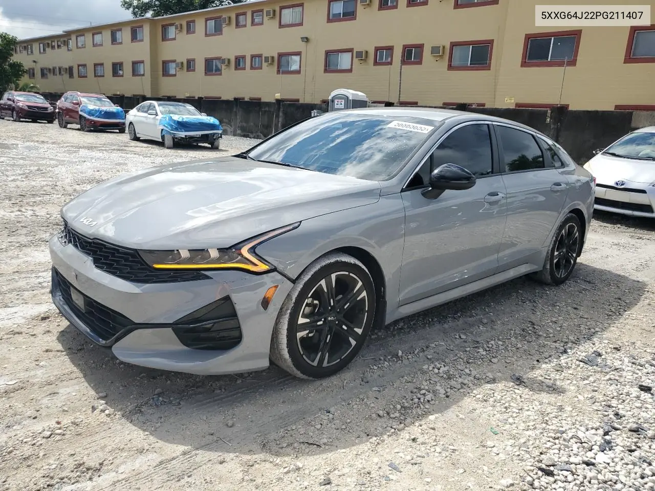 2023 Kia K5 Gt Line VIN: 5XXG64J22PG211407 Lot: 56865655