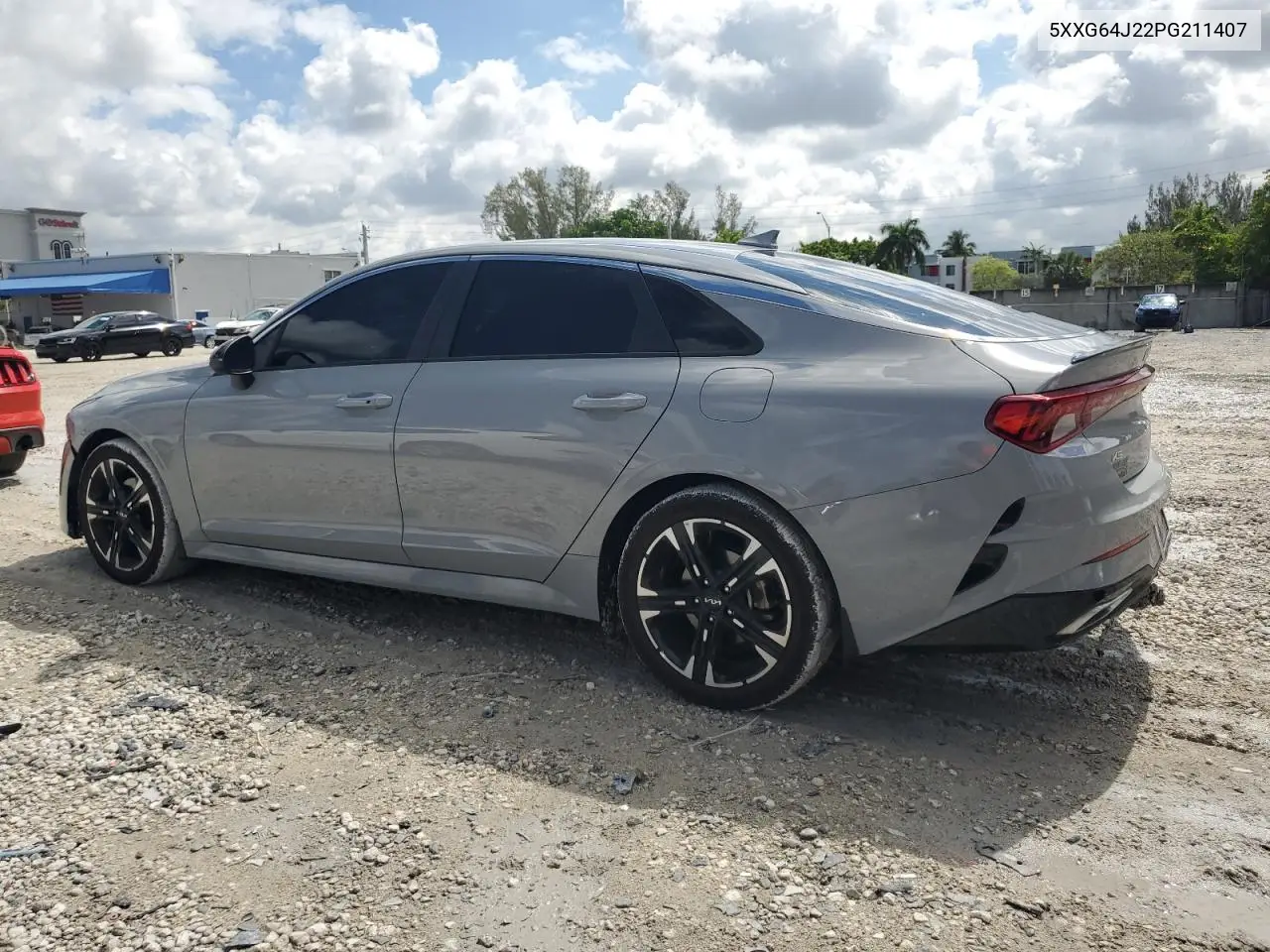 2023 Kia K5 Gt Line VIN: 5XXG64J22PG211407 Lot: 56865655