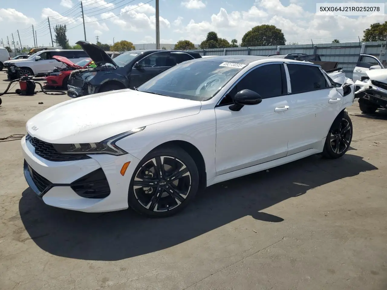 2024 Kia K5 Gt Line VIN: 5XXG64J21RG252078 Lot: 49273095