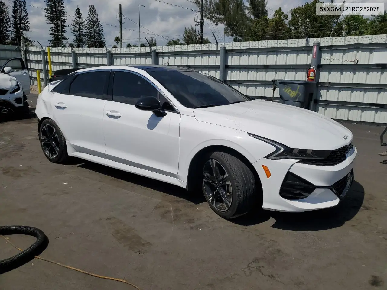 2024 Kia K5 Gt Line VIN: 5XXG64J21RG252078 Lot: 49273095