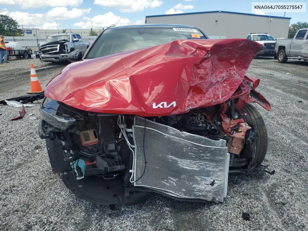 2025 Kia K5 Gt Line VIN: KNAG64J70S5275547 Lot: 56640695