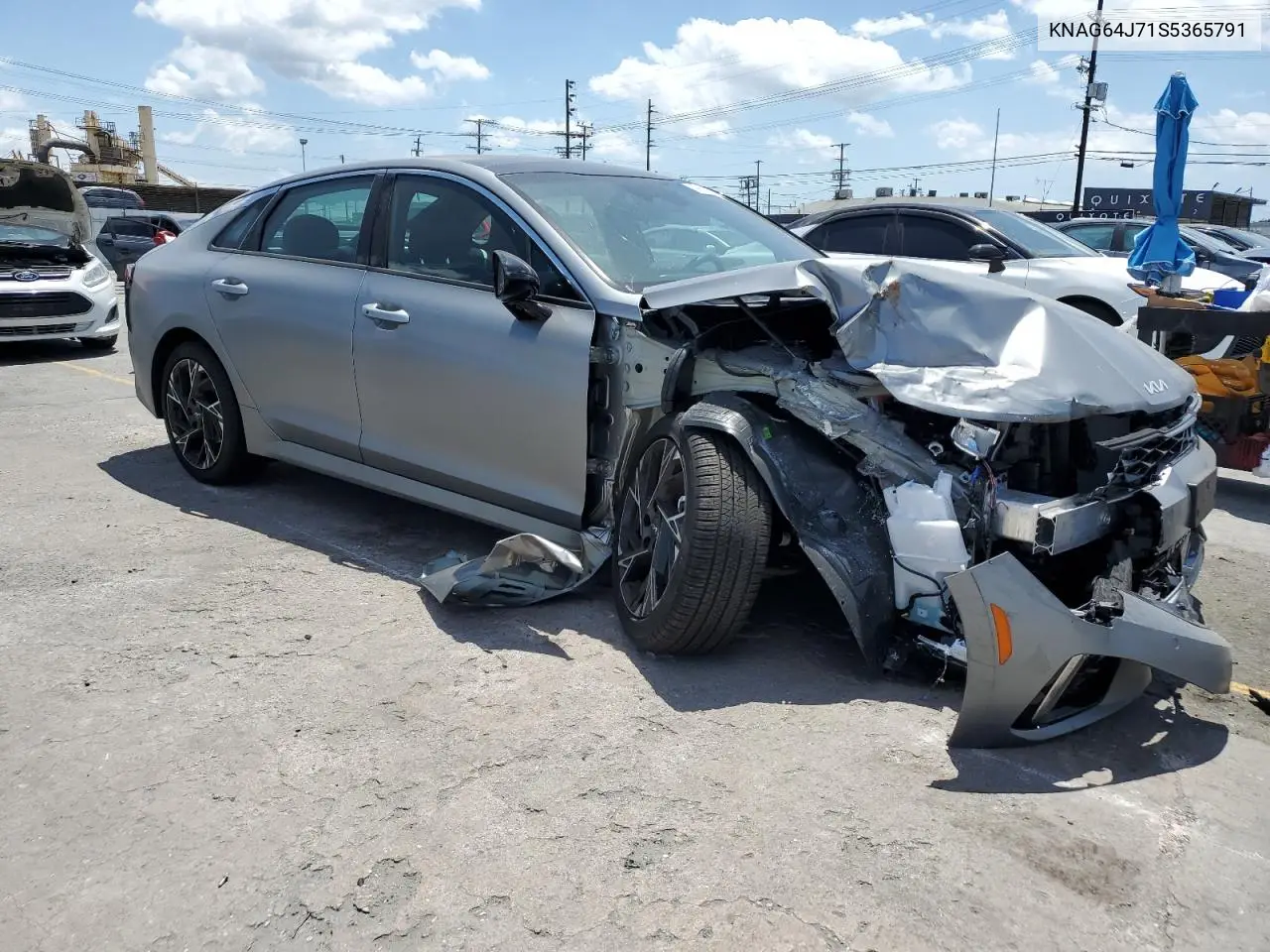 2025 Kia K5 Gt Line VIN: KNAG64J71S5365791 Lot: 56659965