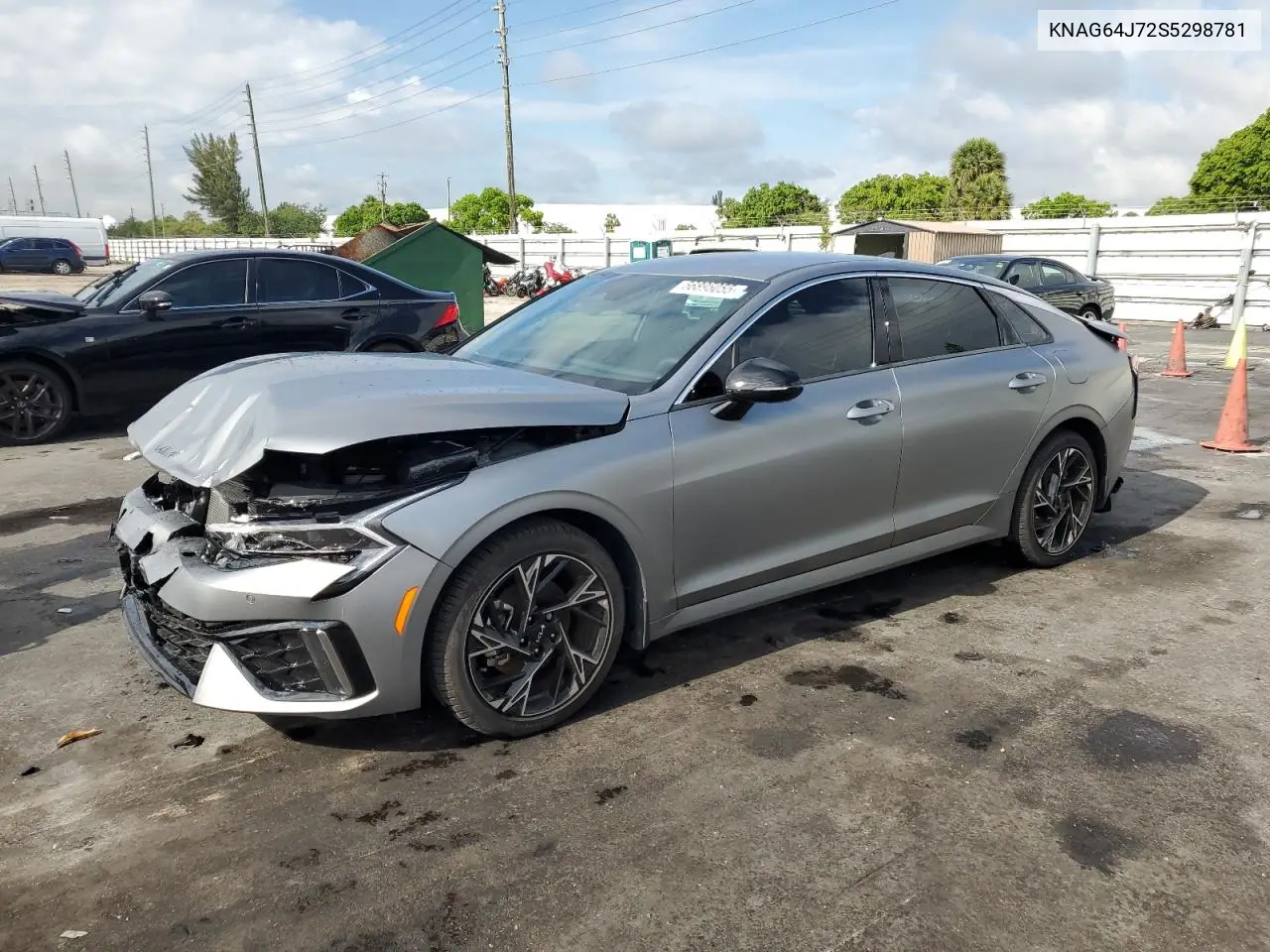 2025 Kia K5 Gt Line VIN: KNAG64J72S5298781 Lot: 56895055