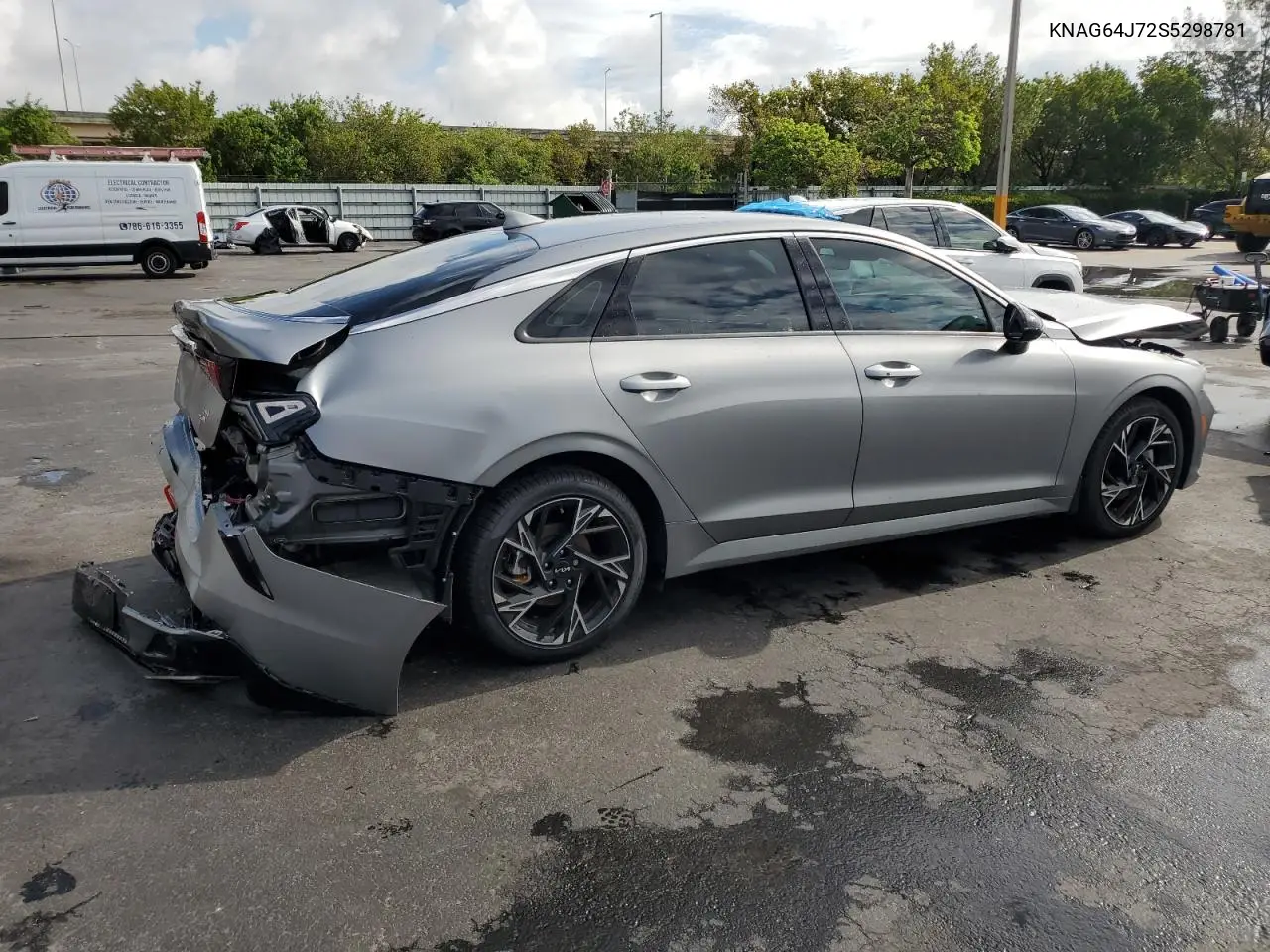 2025 Kia K5 Gt Line VIN: KNAG64J72S5298781 Lot: 56895055