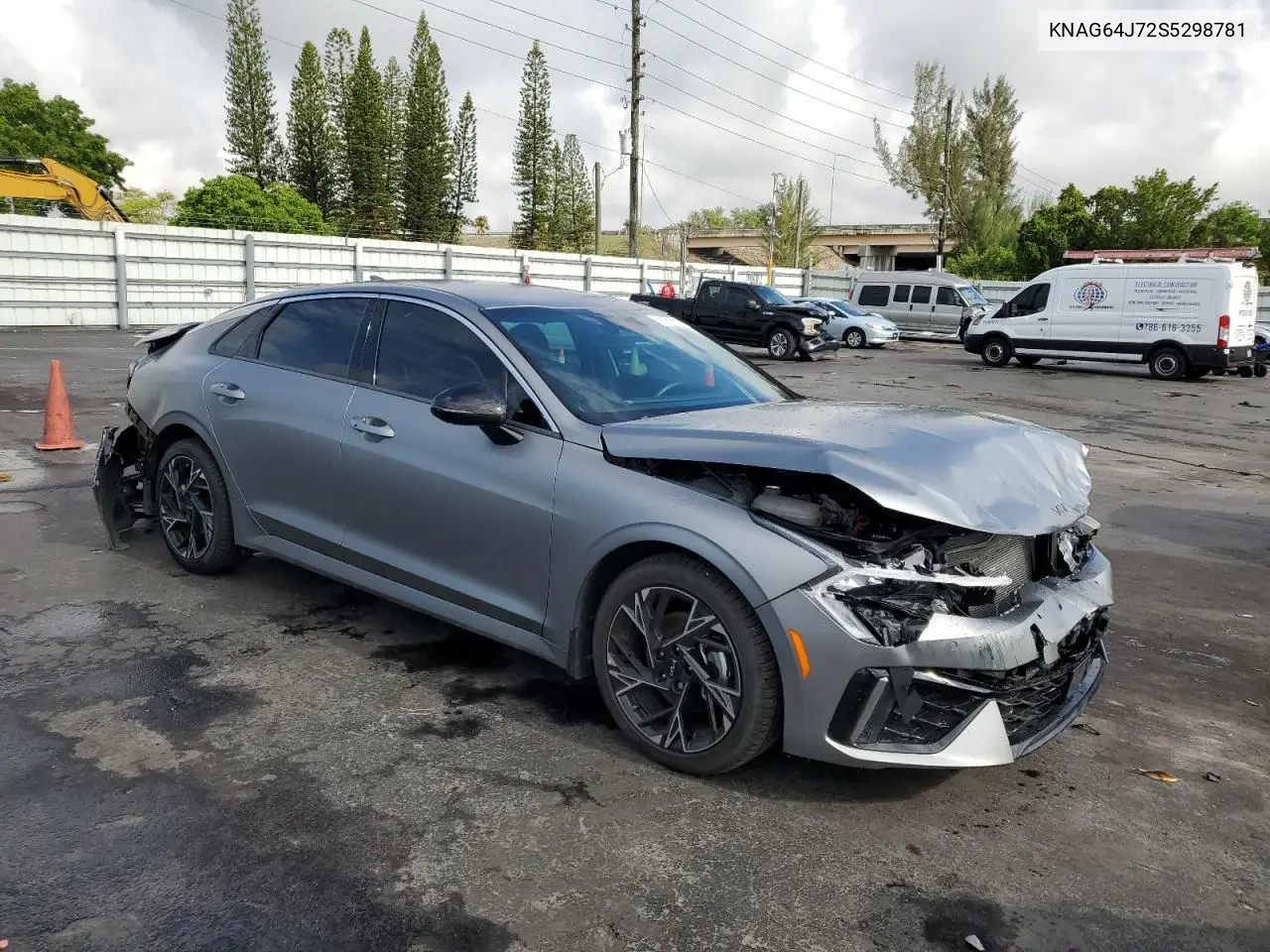2025 Kia K5 Gt Line VIN: KNAG64J72S5298781 Lot: 56895055