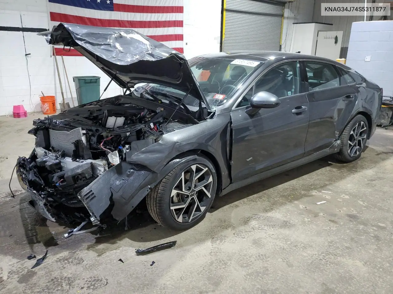 2025 Kia K5 Ex VIN: KNAG34J74S5311877 Lot: 61857495