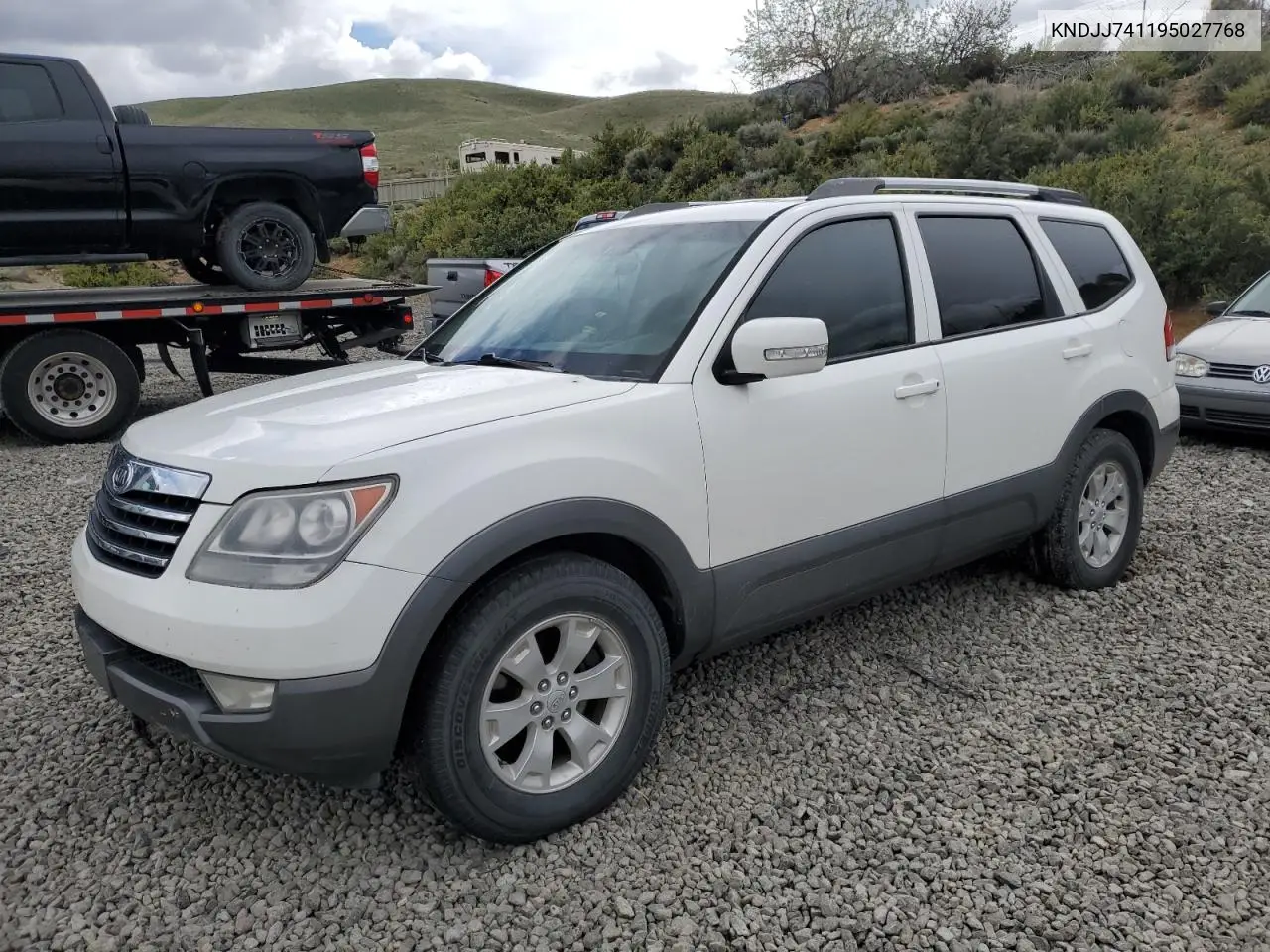 2009 Kia Borrego Lx VIN: KNDJJ741195027768 Lot: 56715835