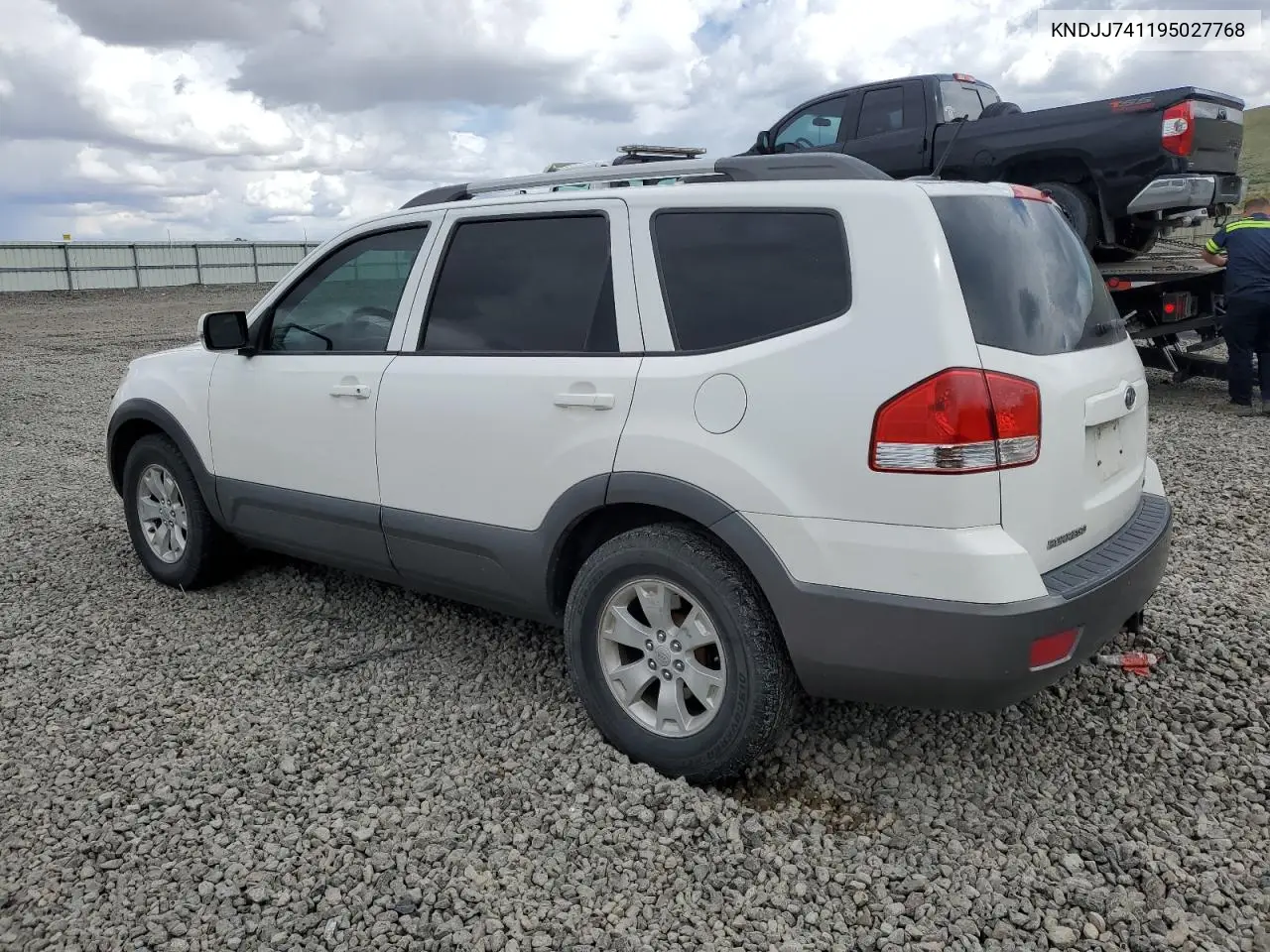 2009 Kia Borrego Lx VIN: KNDJJ741195027768 Lot: 56715835