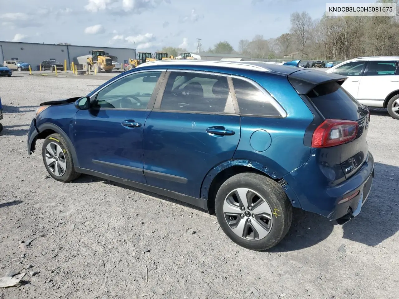 2017 Kia Niro Fe VIN: KNDCB3LC0H5081675 Lot: 50337405