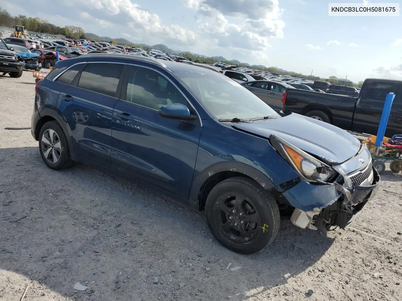 2017 Kia Niro Fe VIN: KNDCB3LC0H5081675 Lot: 50337405