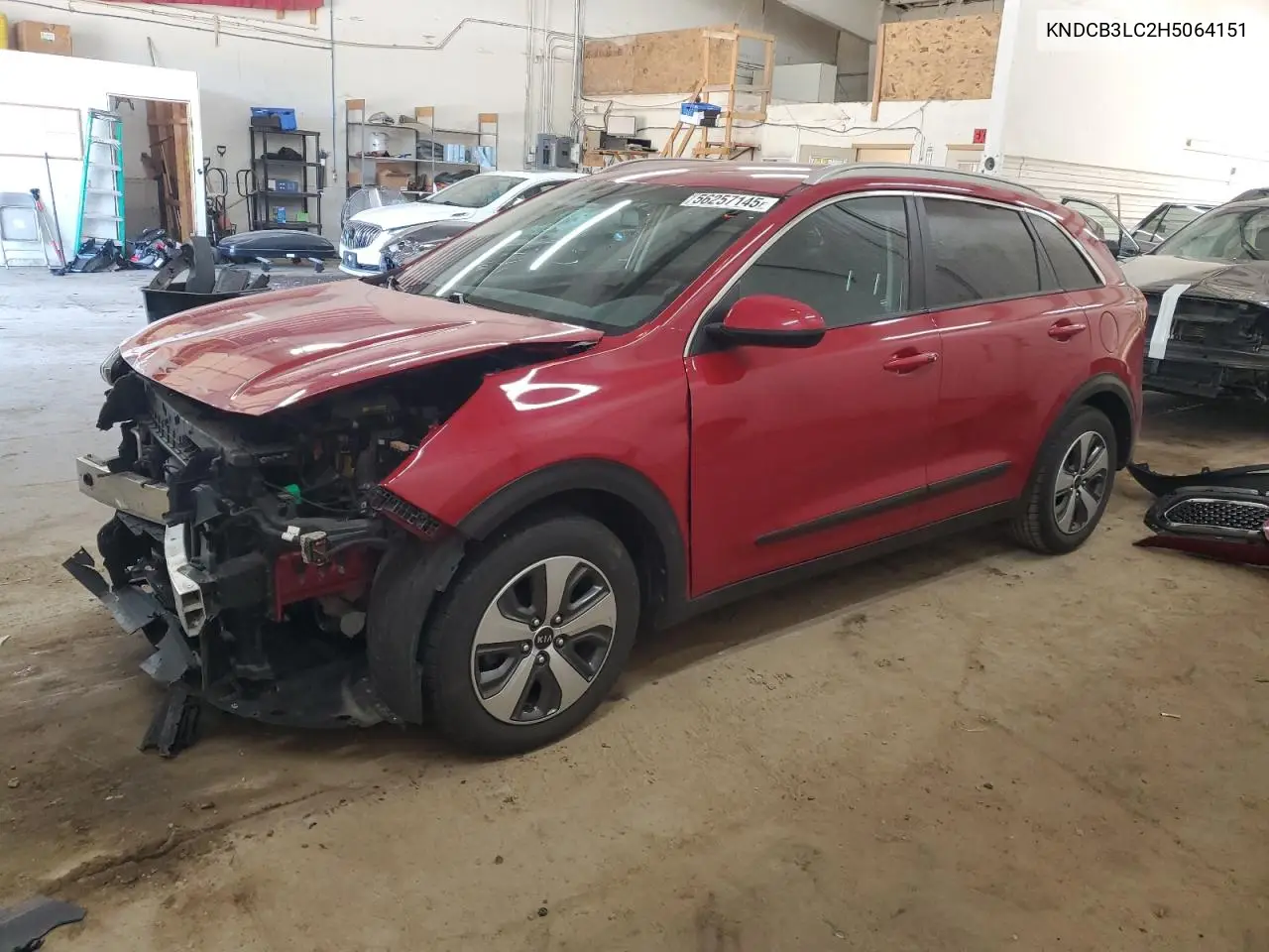 2017 Kia Niro Fe VIN: KNDCB3LC2H5064151 Lot: 56257145