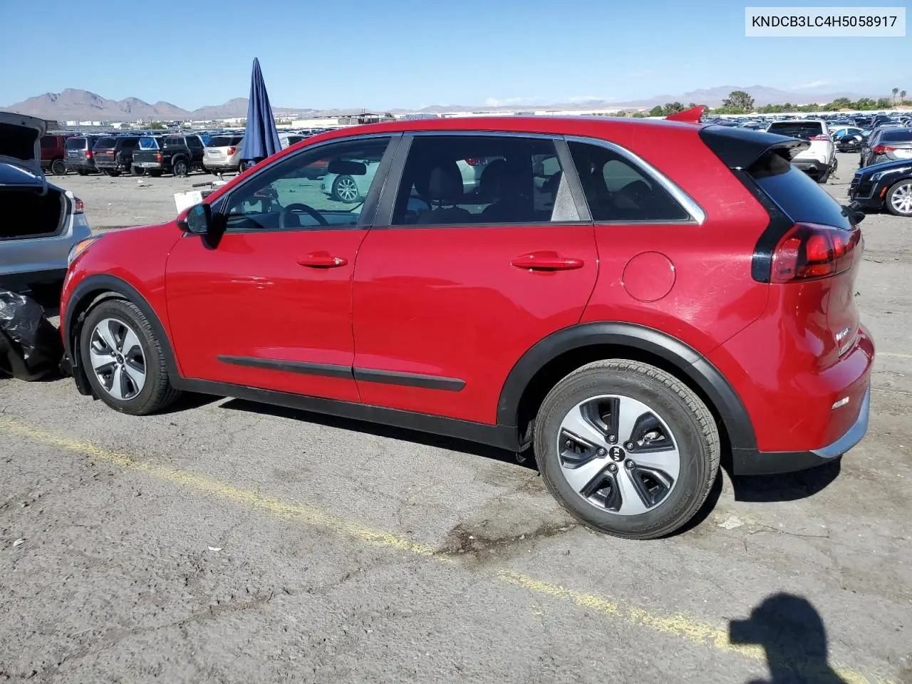 2017 Kia Niro Fe VIN: KNDCB3LC4H5058917 Lot: 56367415