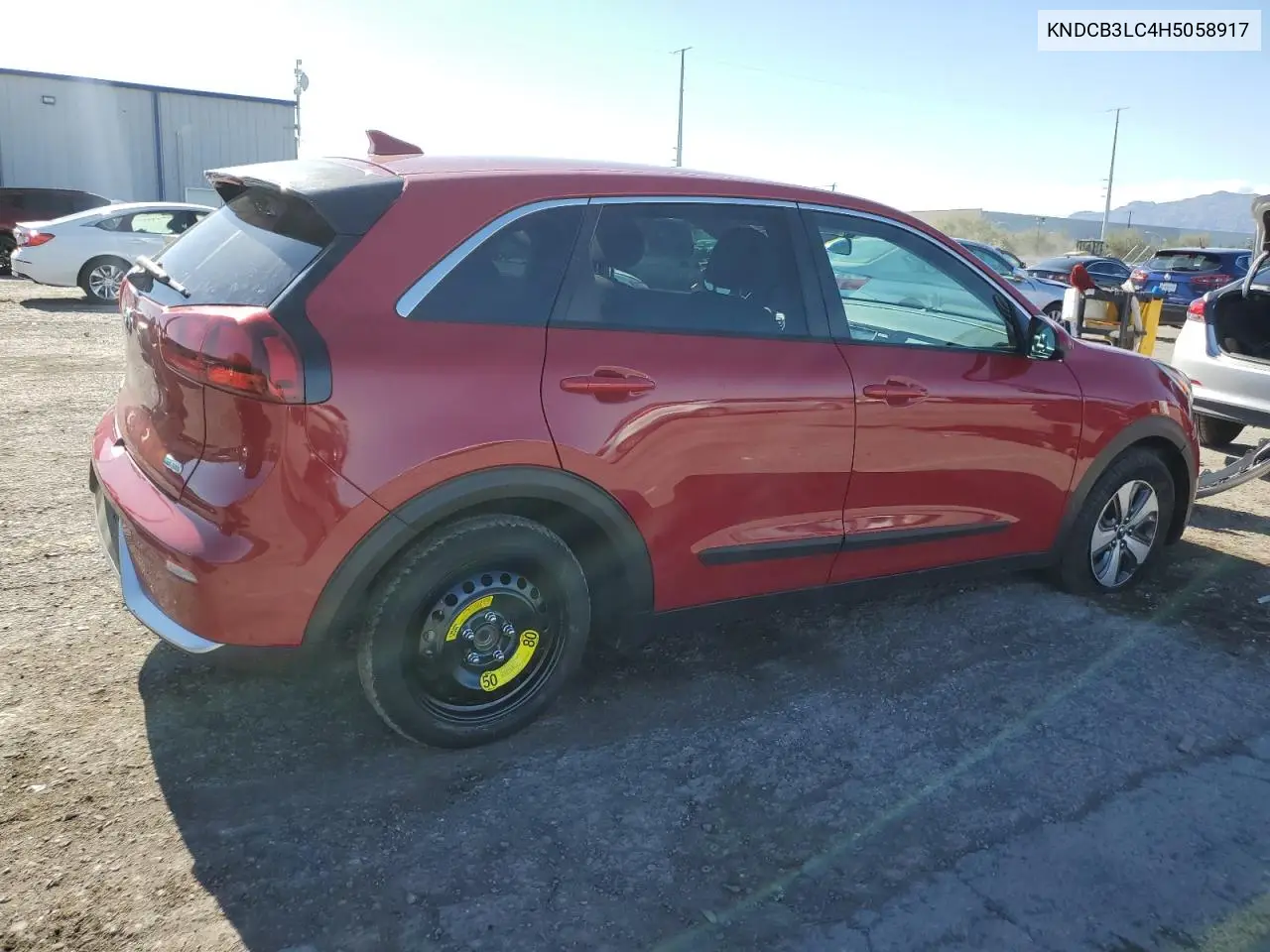 2017 Kia Niro Fe VIN: KNDCB3LC4H5058917 Lot: 56367415