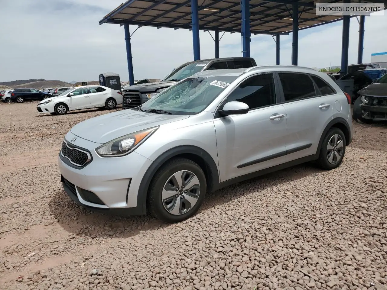 2017 Kia Niro Fe VIN: KNDCB3LC4H5067830 Lot: 56729055