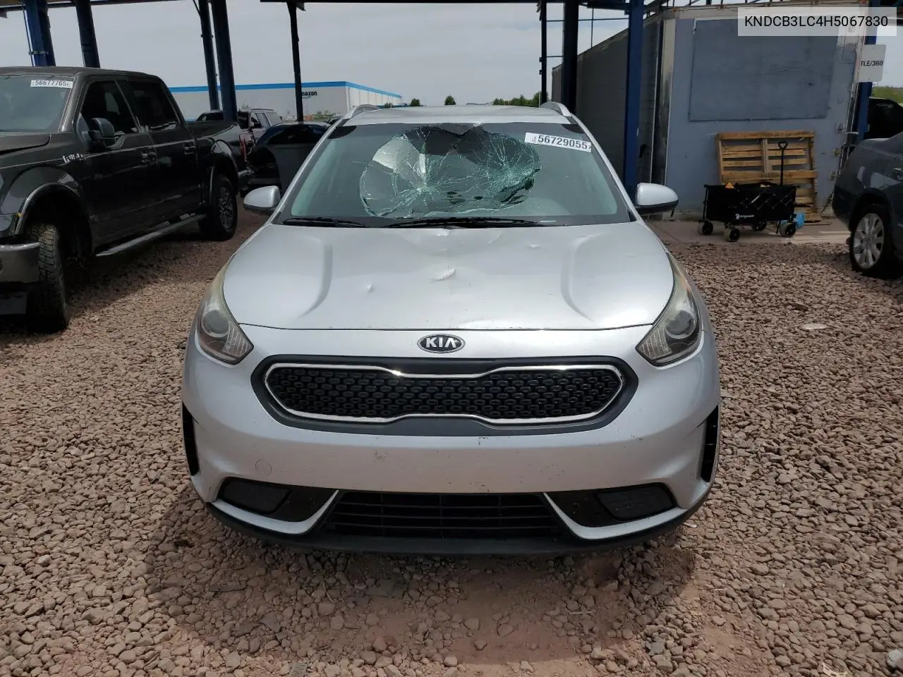 2017 Kia Niro Fe VIN: KNDCB3LC4H5067830 Lot: 56729055