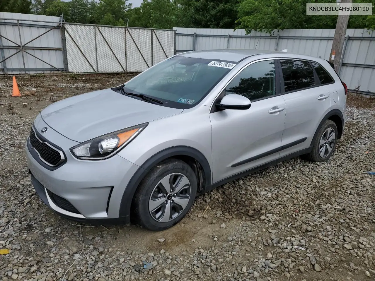 2017 Kia Niro Fe VIN: KNDCB3LC4H5080190 Lot: 62747685