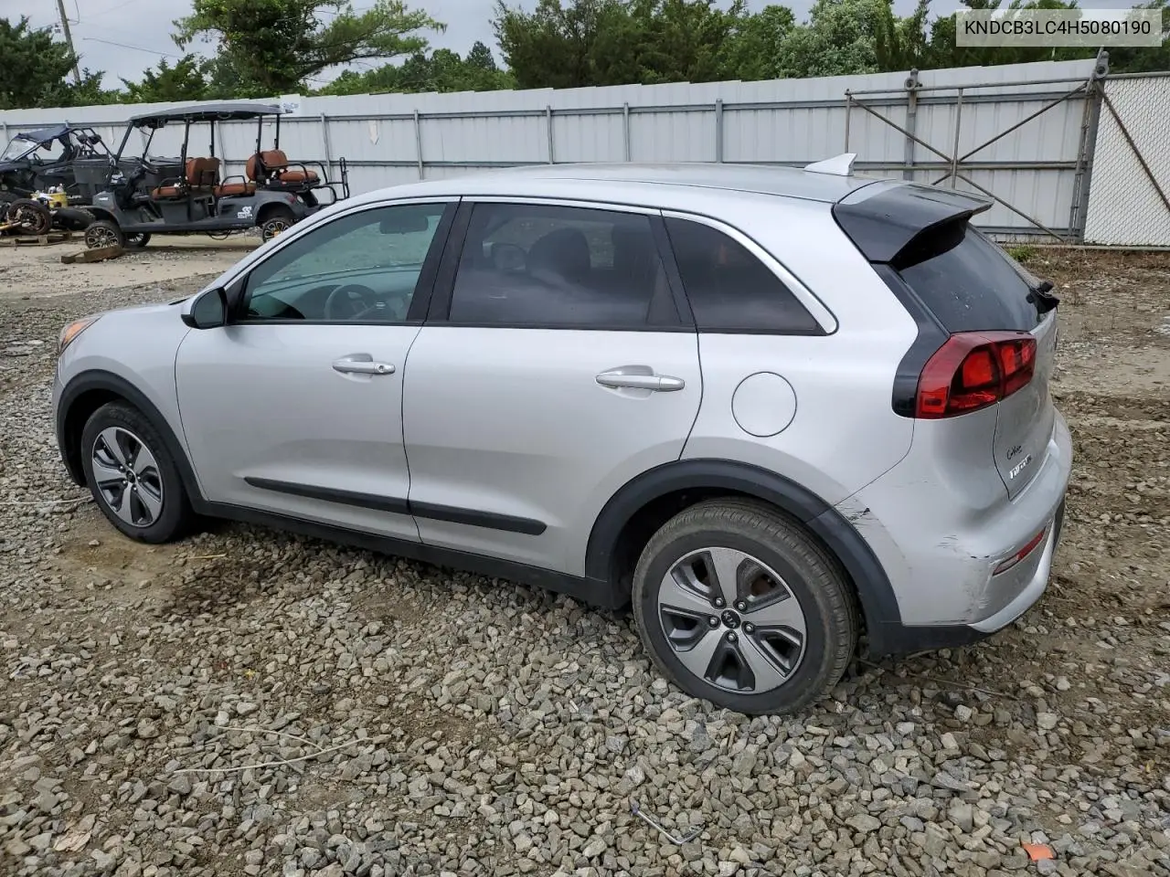 2017 Kia Niro Fe VIN: KNDCB3LC4H5080190 Lot: 62747685