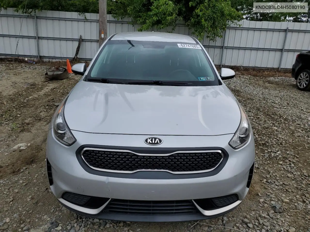 2017 Kia Niro Fe VIN: KNDCB3LC4H5080190 Lot: 62747685