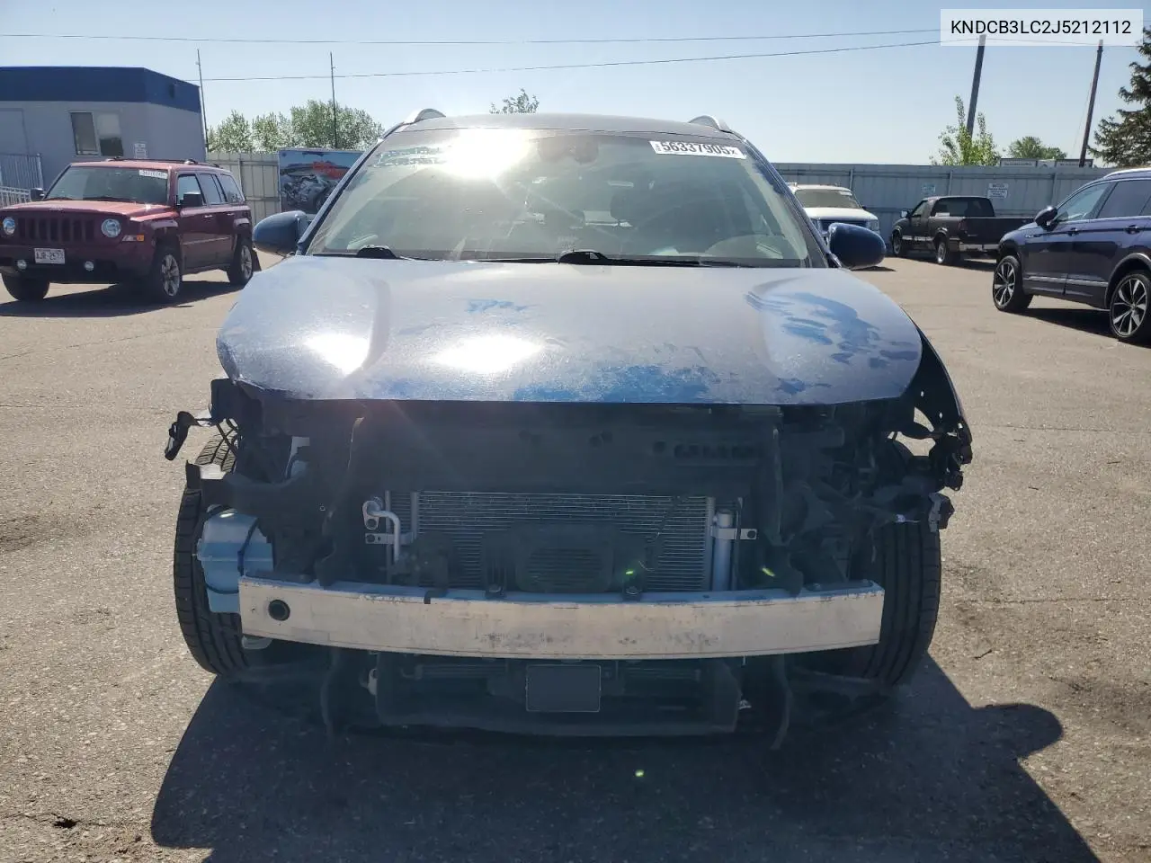 2018 Kia Niro Fe VIN: KNDCB3LC2J5212112 Lot: 56337905