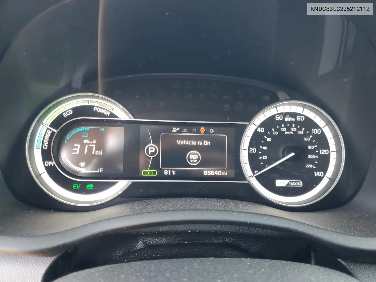 2018 Kia Niro Fe VIN: KNDCB3LC2J5212112 Lot: 56337905