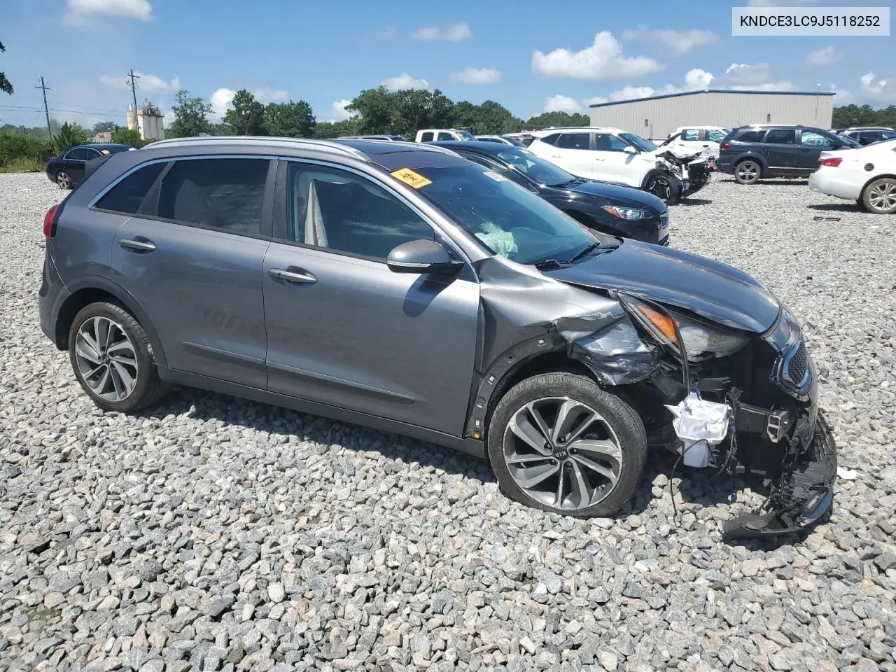 2018 Kia Niro Touring VIN: KNDCE3LC9J5118252 Lot: 62468775