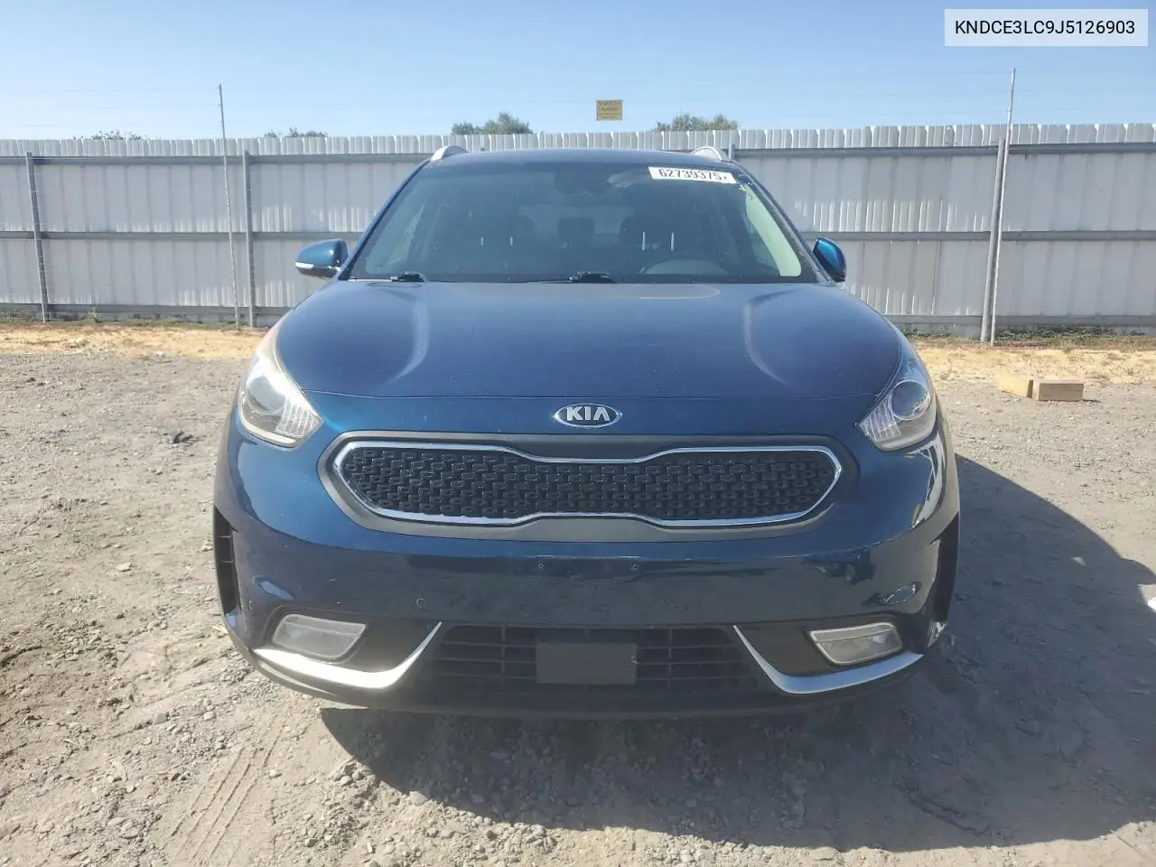 2018 Kia Niro Touring VIN: KNDCE3LC9J5126903 Lot: 62739375