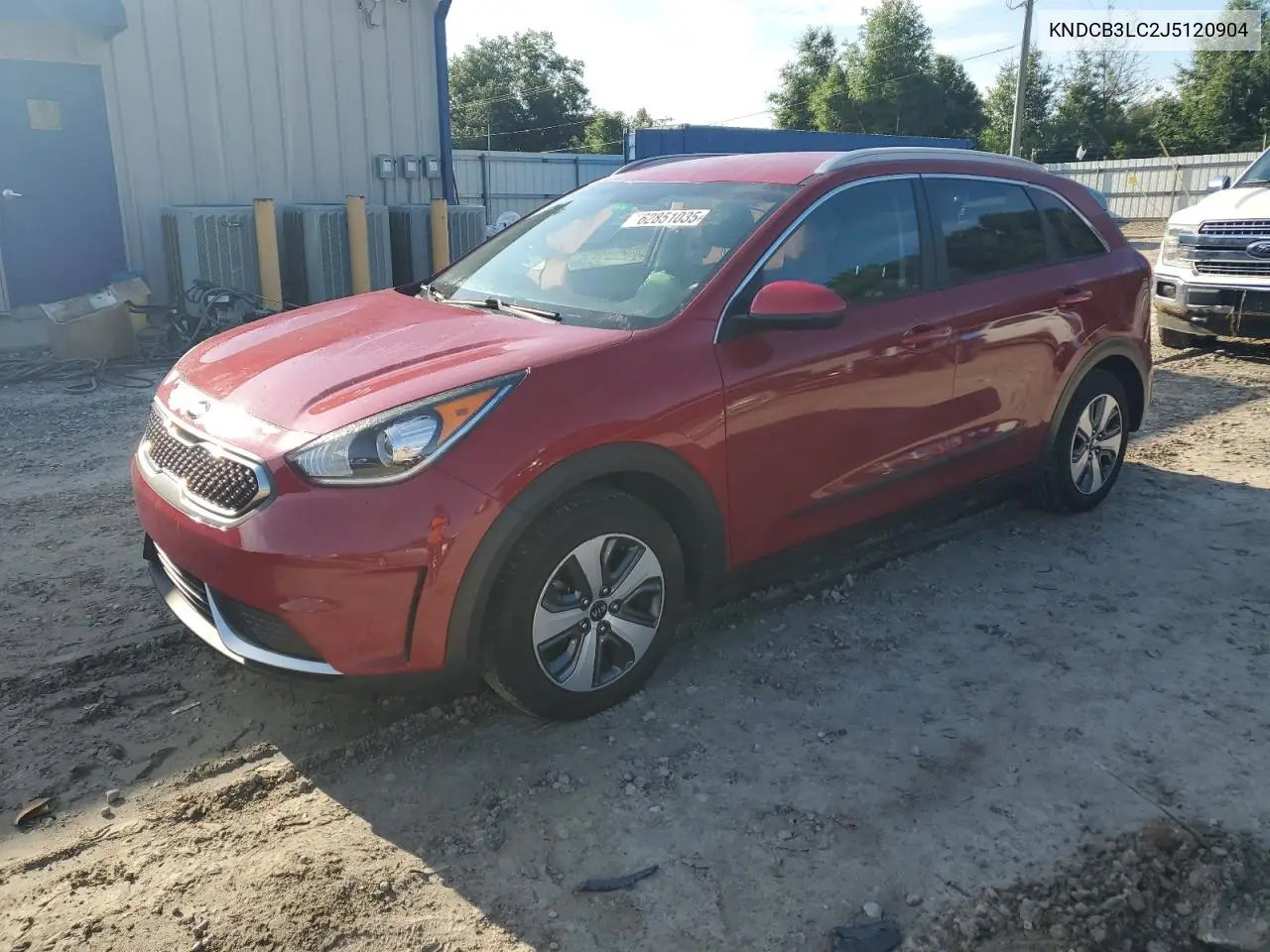 2018 Kia Niro Fe VIN: KNDCB3LC2J5120904 Lot: 62851035