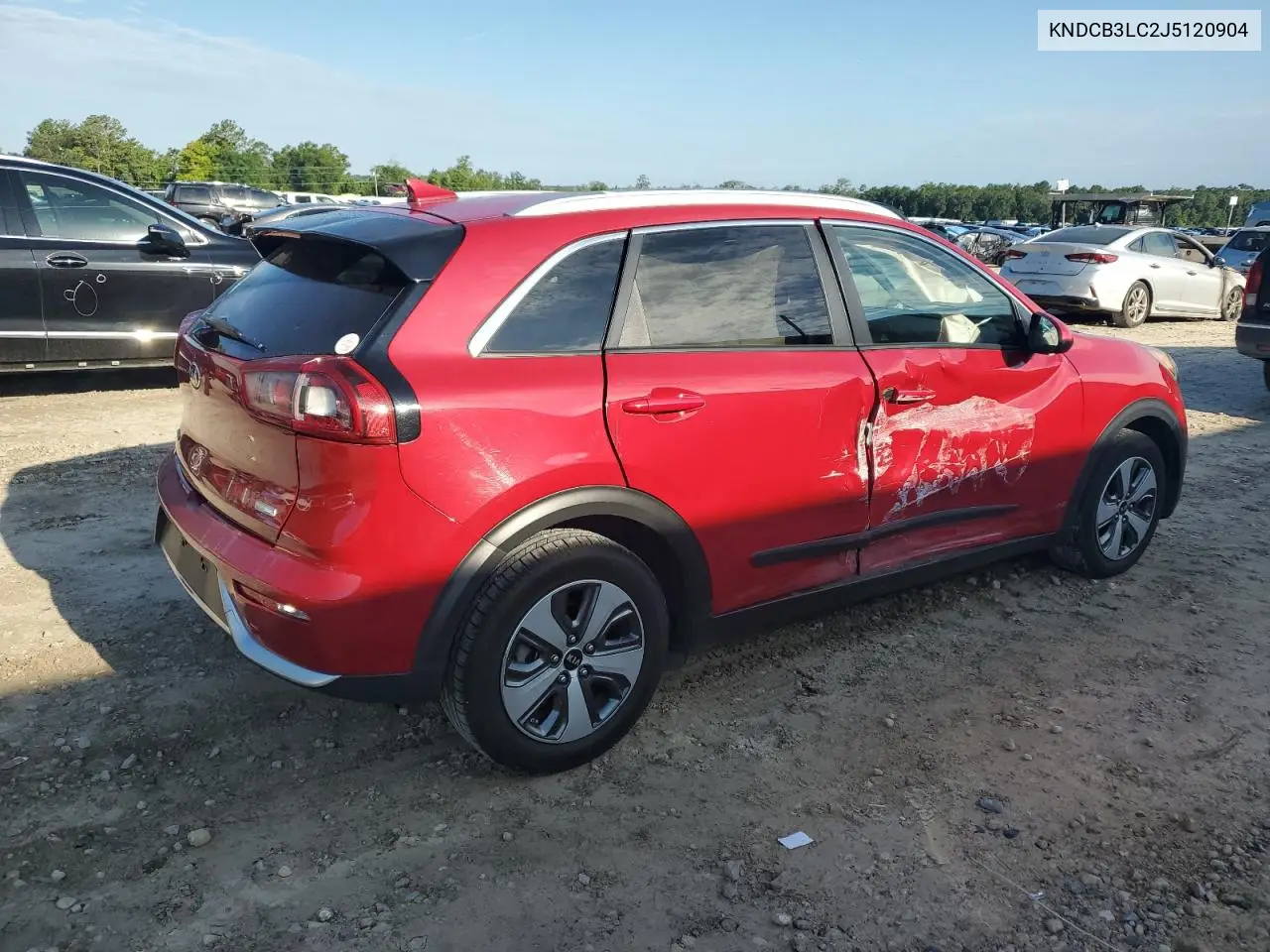 2018 Kia Niro Fe VIN: KNDCB3LC2J5120904 Lot: 62851035