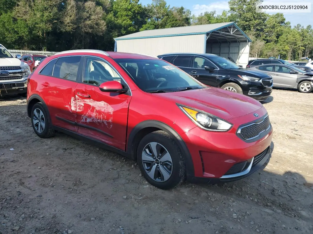 2018 Kia Niro Fe VIN: KNDCB3LC2J5120904 Lot: 62851035