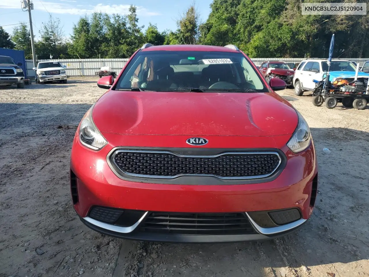 2018 Kia Niro Fe VIN: KNDCB3LC2J5120904 Lot: 62851035