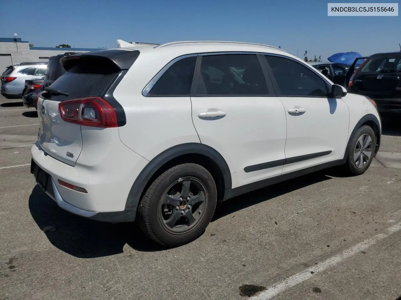 2018 Kia Niro Fe VIN: KNDCB3LC5J5155646 Lot: 62941625