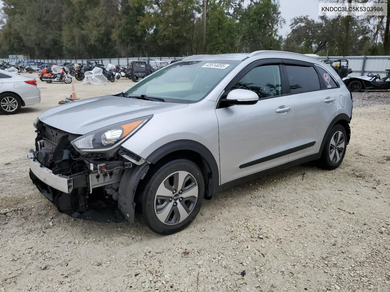2019 Kia Niro Ex VIN: KNDCC3LC5K5303986 Lot: 43514055