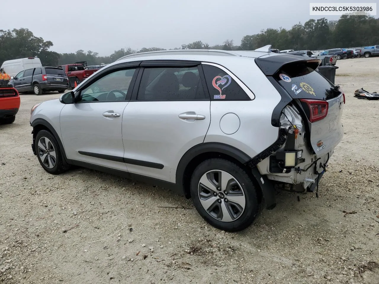 2019 Kia Niro Ex VIN: KNDCC3LC5K5303986 Lot: 43514055