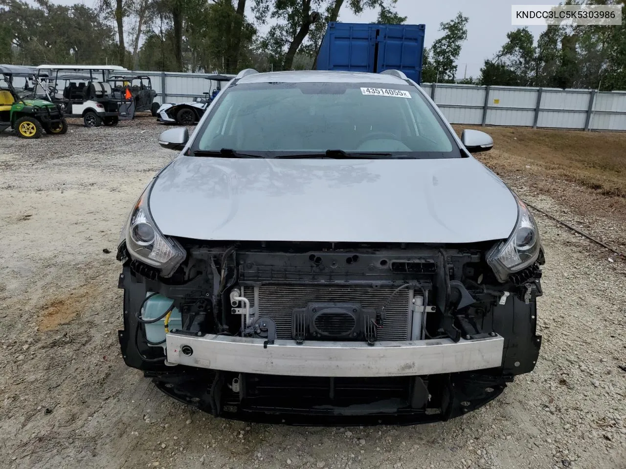 2019 Kia Niro Ex VIN: KNDCC3LC5K5303986 Lot: 43514055
