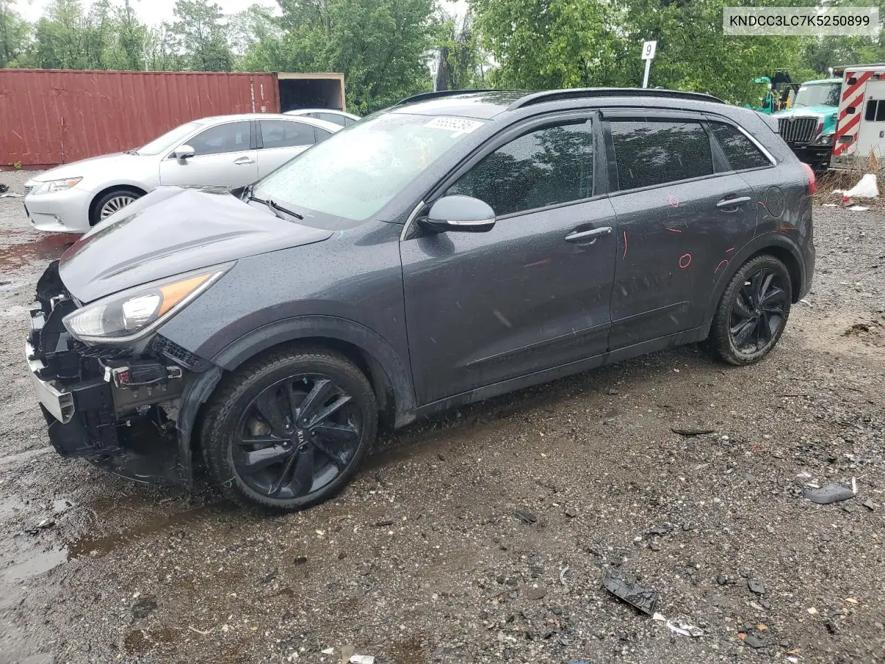 2019 Kia Niro Ex VIN: KNDCC3LC7K5250899 Lot: 56539295
