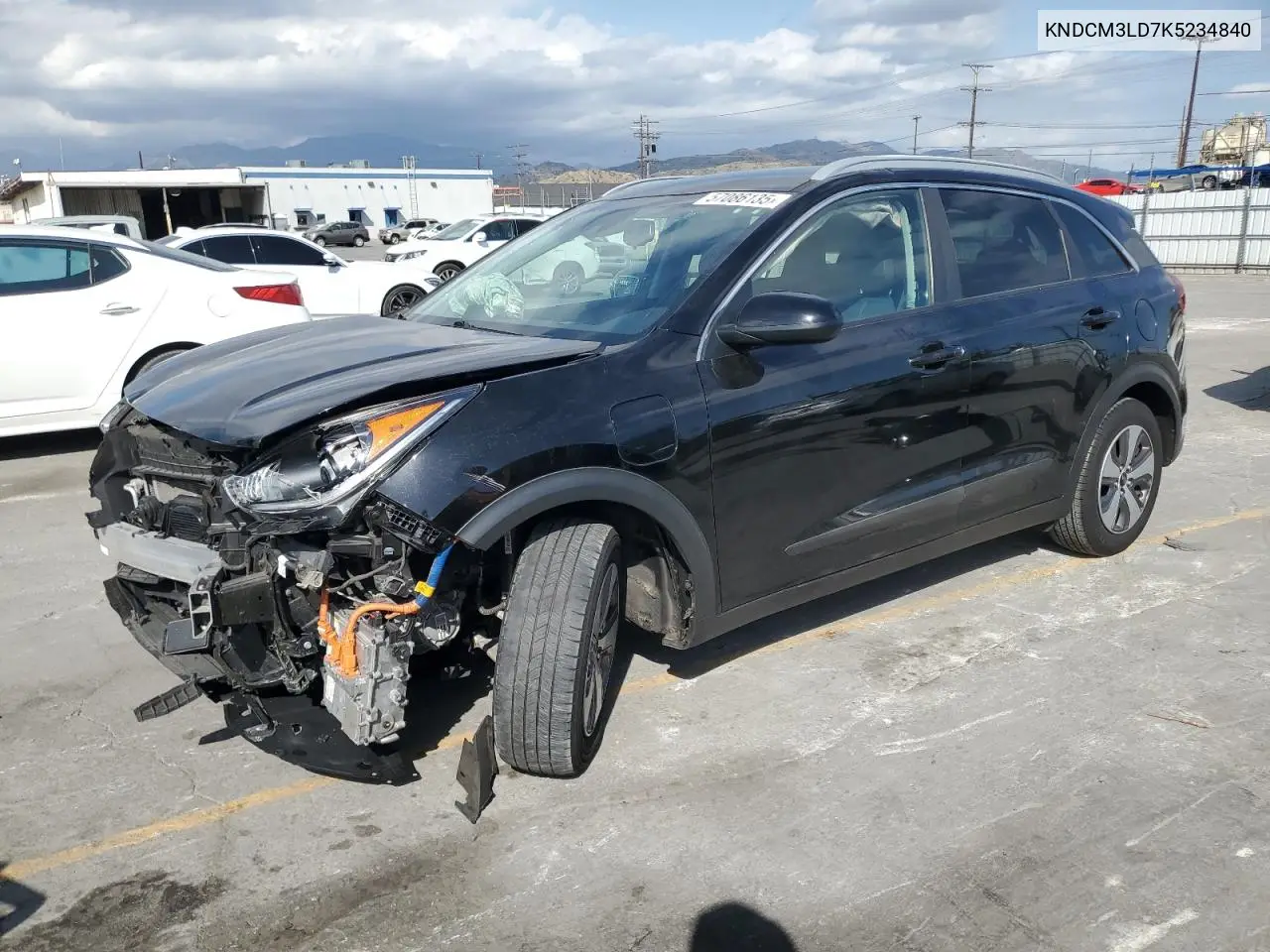2019 Kia Niro Lx VIN: KNDCM3LD7K5234840 Lot: 57086135