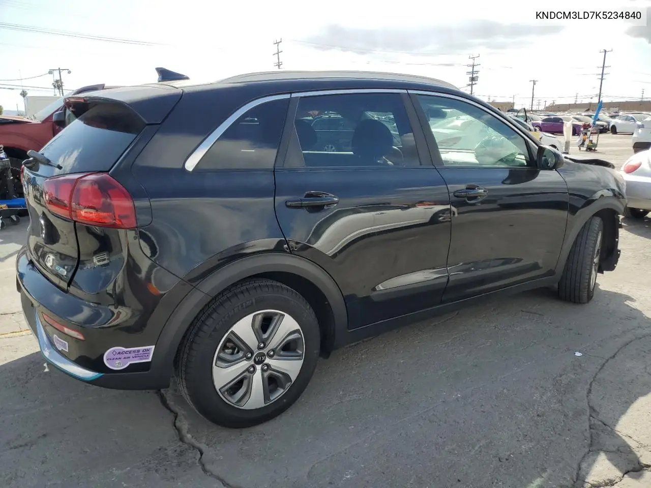 2019 Kia Niro Lx VIN: KNDCM3LD7K5234840 Lot: 57086135