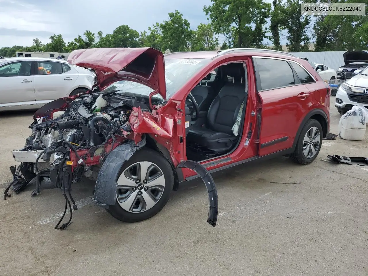 2019 Kia Niro Ex VIN: KNDCC3LC0K5222040 Lot: 62170335