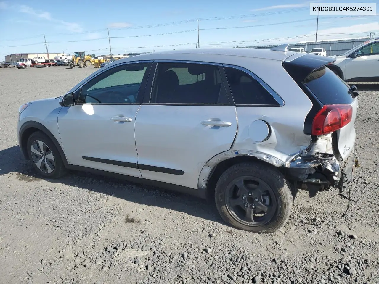2019 Kia Niro Fe VIN: KNDCB3LC4K5274399 Lot: 62856035