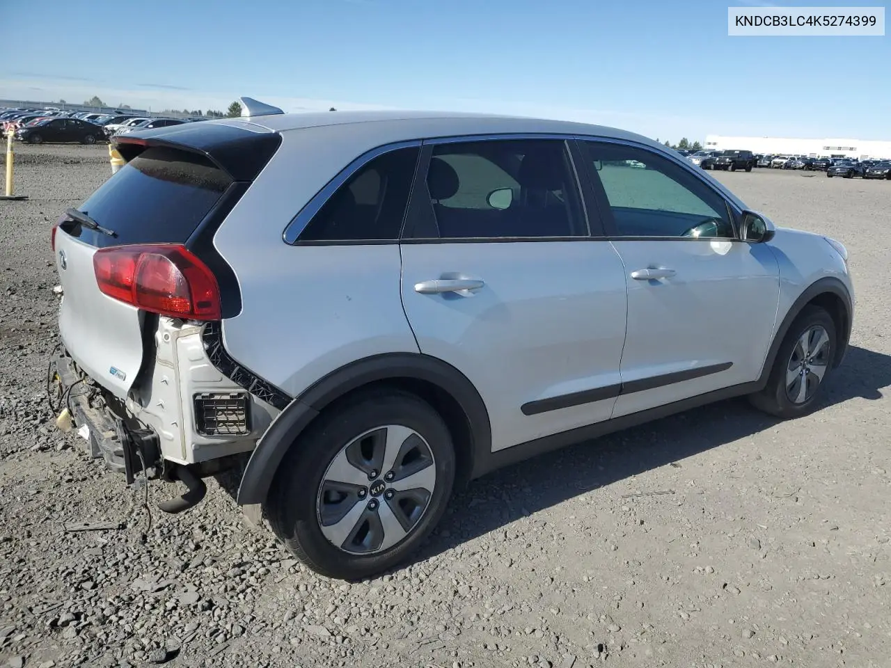 2019 Kia Niro Fe VIN: KNDCB3LC4K5274399 Lot: 62856035