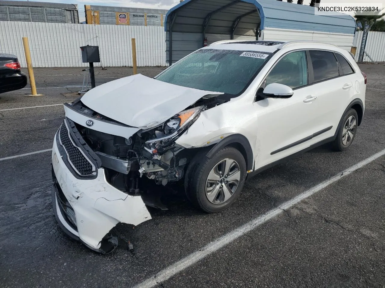 2019 Kia Niro Touring VIN: KNDCE3LC2K5323834 Lot: 88586555