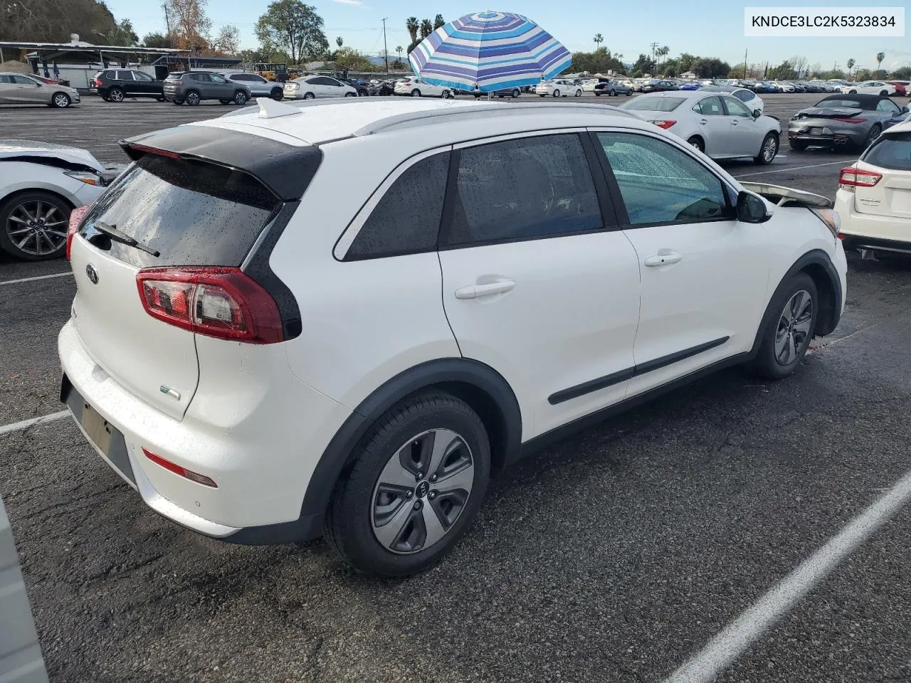 2019 Kia Niro Touring VIN: KNDCE3LC2K5323834 Lot: 88586555