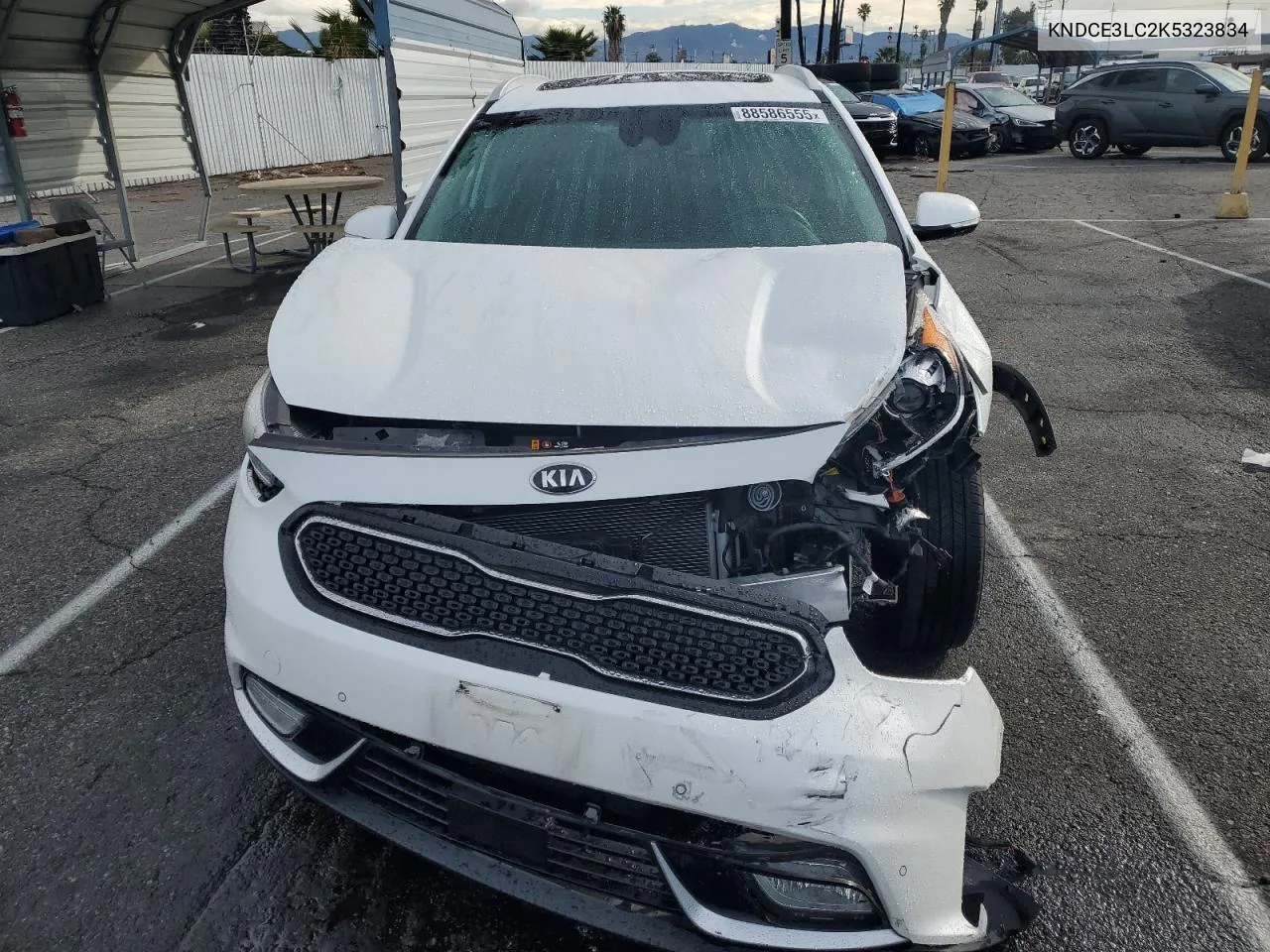 2019 Kia Niro Touring VIN: KNDCE3LC2K5323834 Lot: 88586555